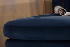 Teodin U-sofa med Divan Fløyel Høyre