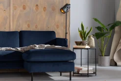 Teodin U-sofa med Divan Fløyel Høyre