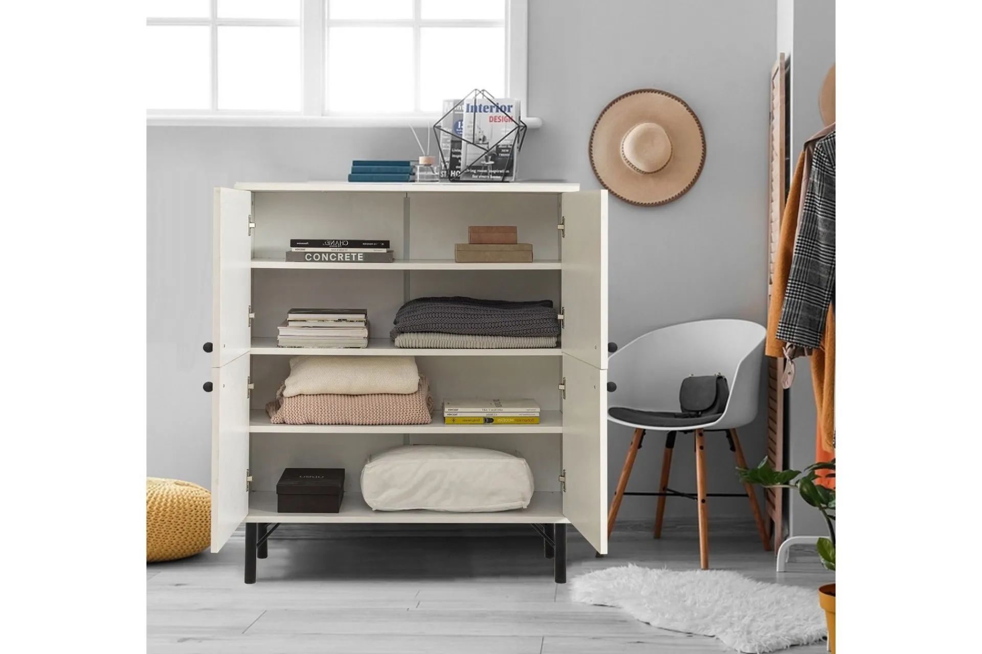 Terrazzo Highboard 95x111 cm