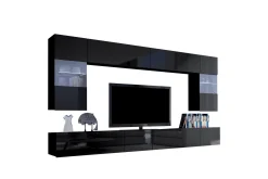 Concept 55 Tv-Møbelsett-Tessan TV-møbelsett Svart