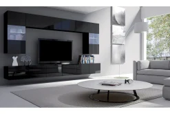 Concept 55 Tv-Møbelsett-Tessan TV-møbelsett Svart