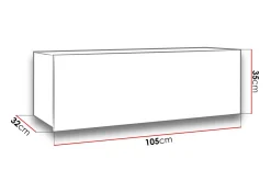 Concept 55 Tessan Veggskap 105 cm