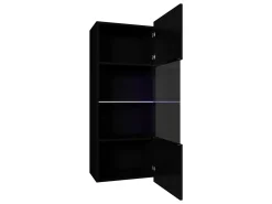 Vitrineskap|Skap-Tessan Vitrineskap 45x117 cm brun