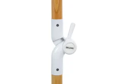Parasoller-Teulon Parasol 150 cm Hvit/lysebrun