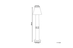 Pullert-Thiralo LED Pullertlampe 60 cm Svart