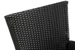 Comfort Garden Balkongmøbler|Balkongsofaer-Thor Lenestol Utendørs Svart/Svart