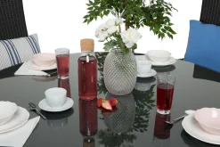Comfort Garden Thor Spisegruppe Ø140+4 Jenny Regulerbare Stoler
