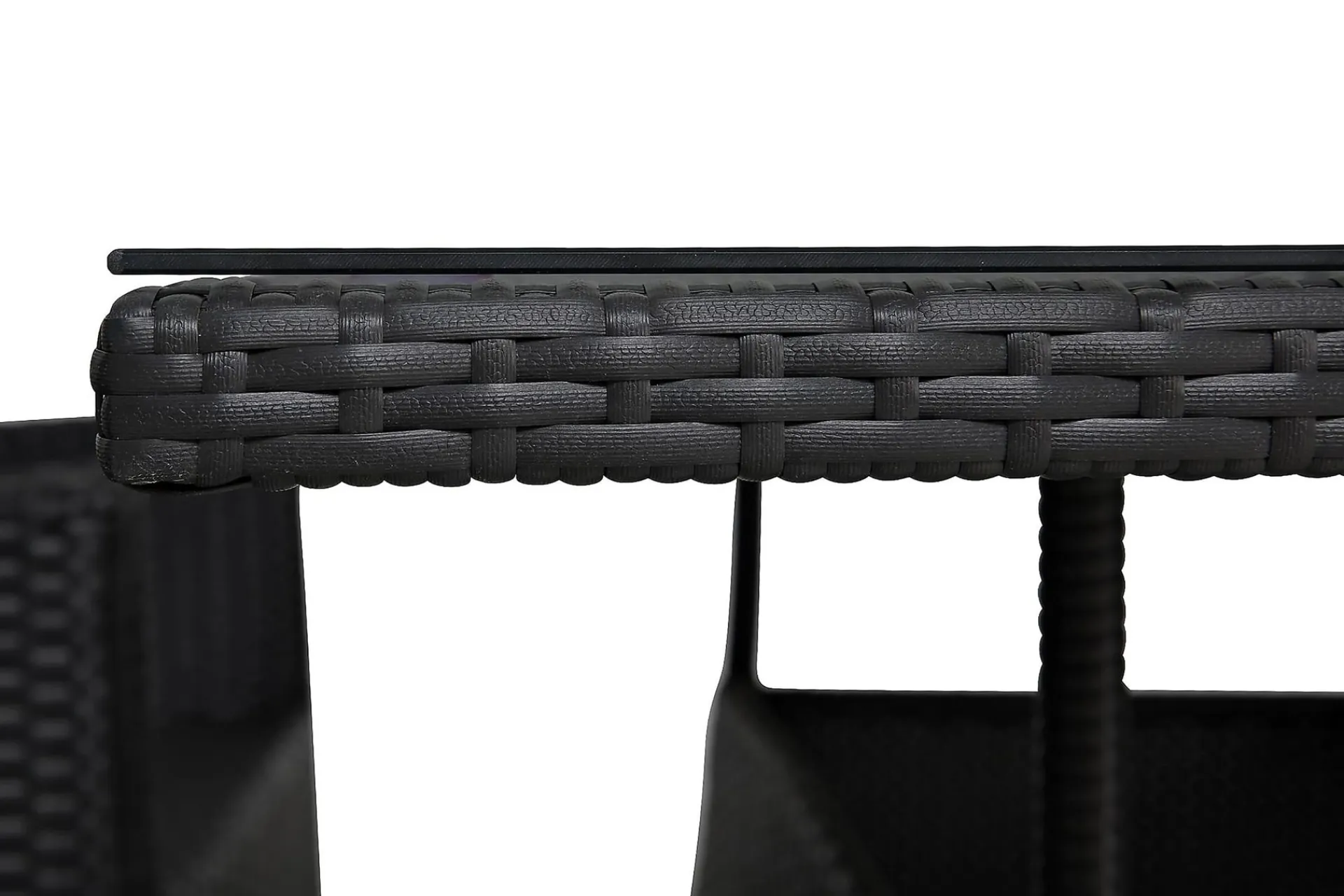 Comfort Garden Spisegrupper Hage-Thor Spisegruppe 140+4 Jenny Regulerbare Stoler Svart