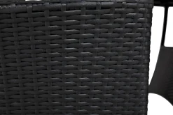 Comfort Garden Spisegrupper Hage-Thor Spisegruppe 140+4 Jenny Regulerbare Stoler Svart