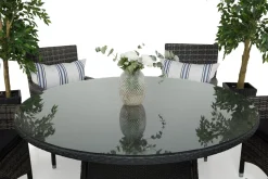 Comfort Garden Thor Spisegruppe Ø140+6 Thor Stoler