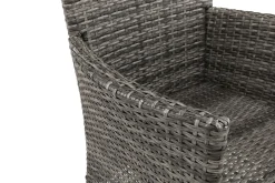Comfort Garden Hengestoler|Loungestol Ute-Thor utefåtölj – loungelenestol utemøbler i kunstrotting Svart/grå
