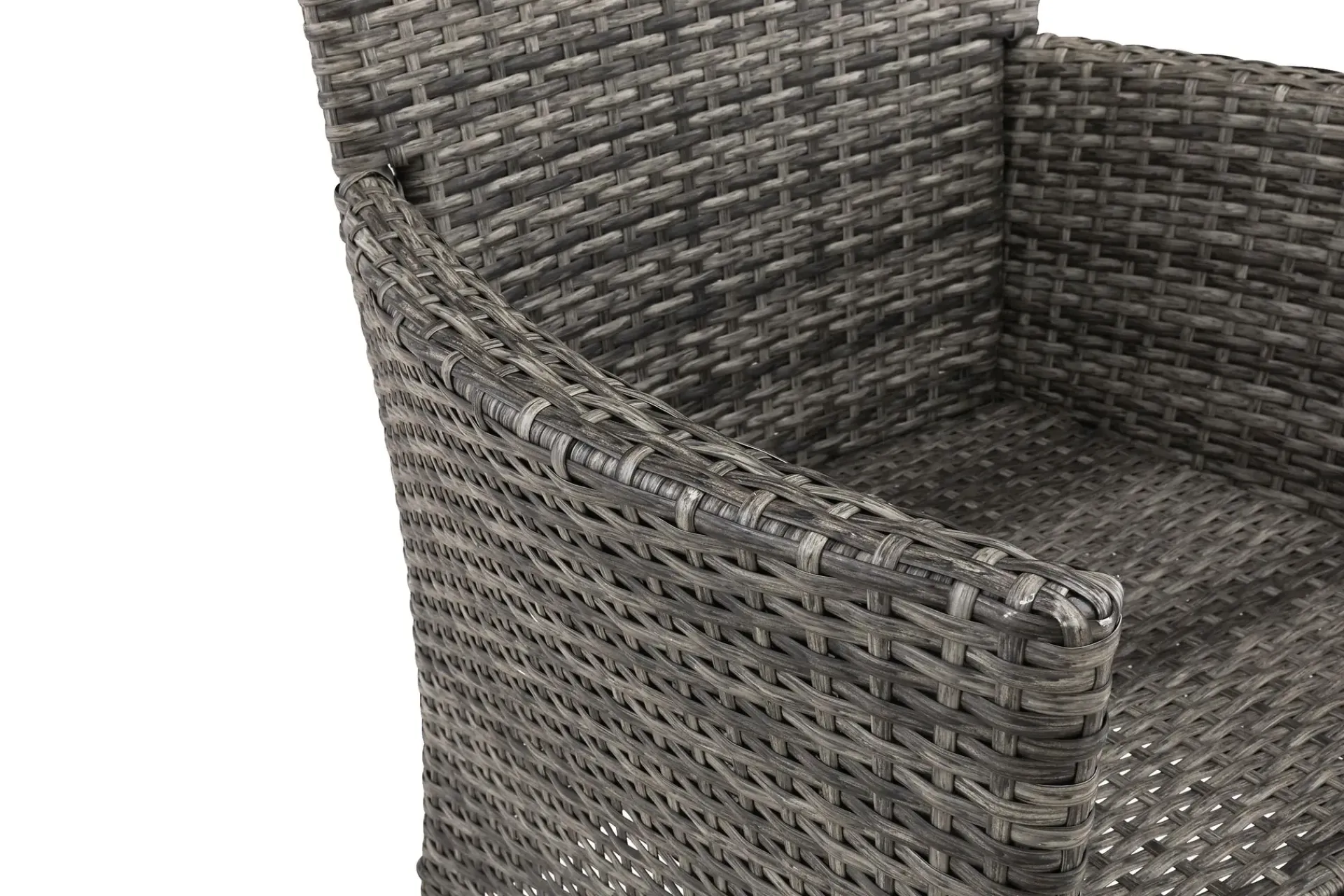 Comfort Garden Hengestoler|Loungestol Ute-Thor utefåtölj – loungelenestol utemøbler i kunstrotting Svart/grå