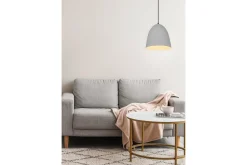 Trio Lighting Taklampe|Kjøkkenlampe-Tilda Pendellampe 25 cm E27 Grå