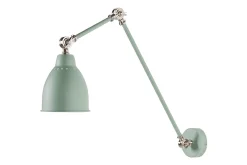 Nattbordslampe-Tillatoba Vegglampe E27 Lysegrønn,Hvit