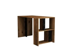 Timiza Skrivebord 120 cm med Oppbevaring Hylle