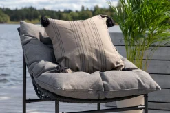 Venture Home Veranda & Terrasse|Loungesett-Tina Loungegruppe 4-seters Svart