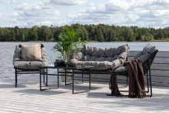 Venture Home Veranda & Terrasse|Loungesett-Tina Loungegruppe 4-seters Svart