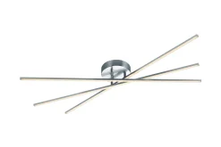 Trio Lighting Kjøkkenlampe|Taklampe-Tiriac Plafond LED nikkel Stål