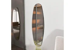 Sminkespeil|Gulvspeil-Toalettspeil Keiichi Transparent Lysfarget tre