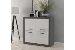 Sideboard & Skjenker-Tolovgrad Sideboard 41x113 cm Grå/Hvit