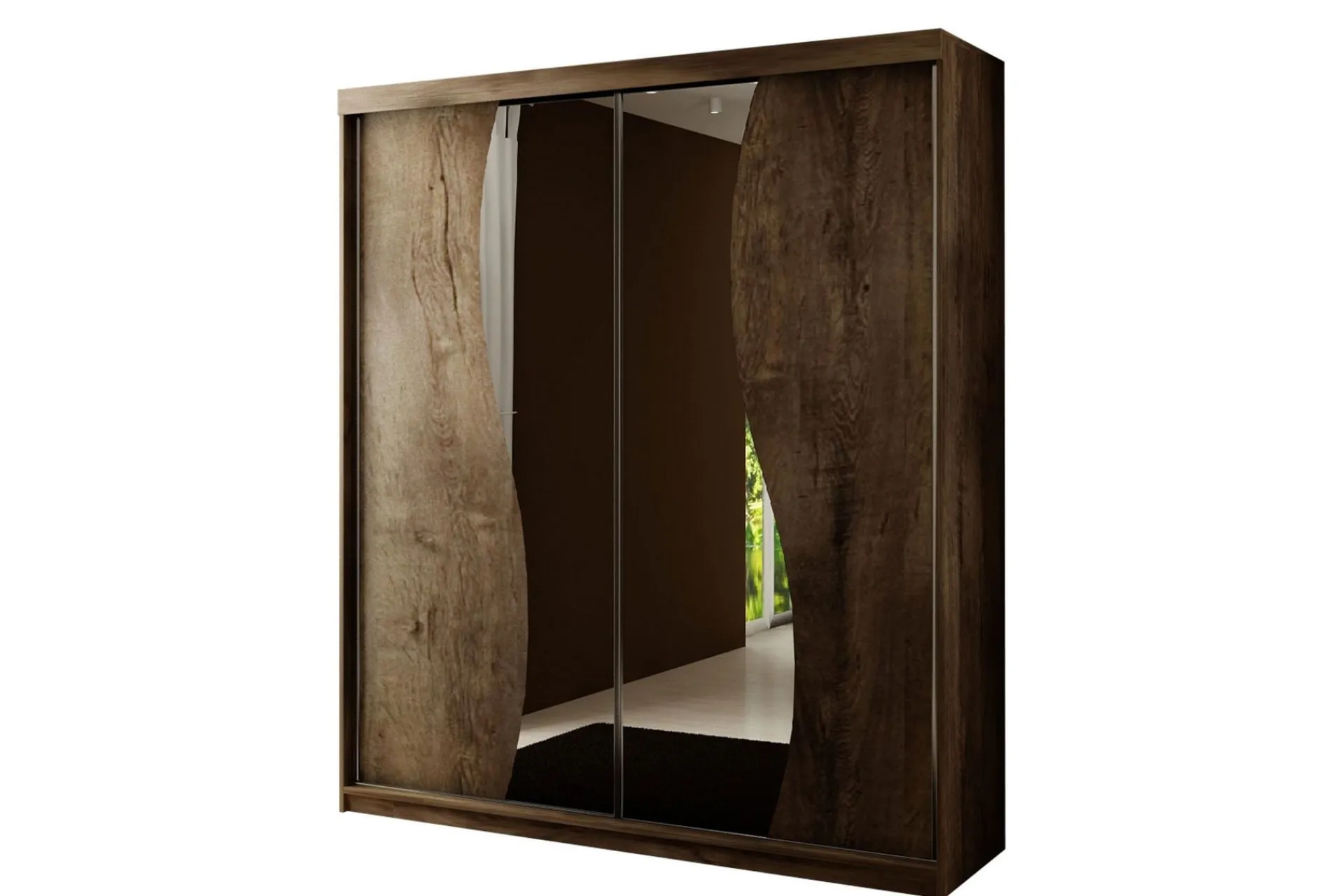 Garderober & Garderobesystem-Top Garderobe 62x150 cm Mørkt asketre
