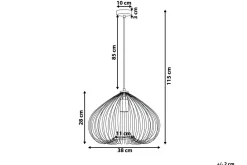 Tordino Plafond 38 cm