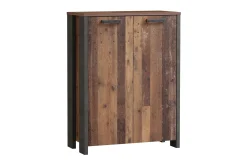 Sideboard & Skjenker-Torelles skjenk 74x153 cm Brun,Grey