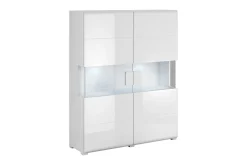 Oppbevaringsskap|Skap-Toreno Highboard 39x122 cm Hvit
