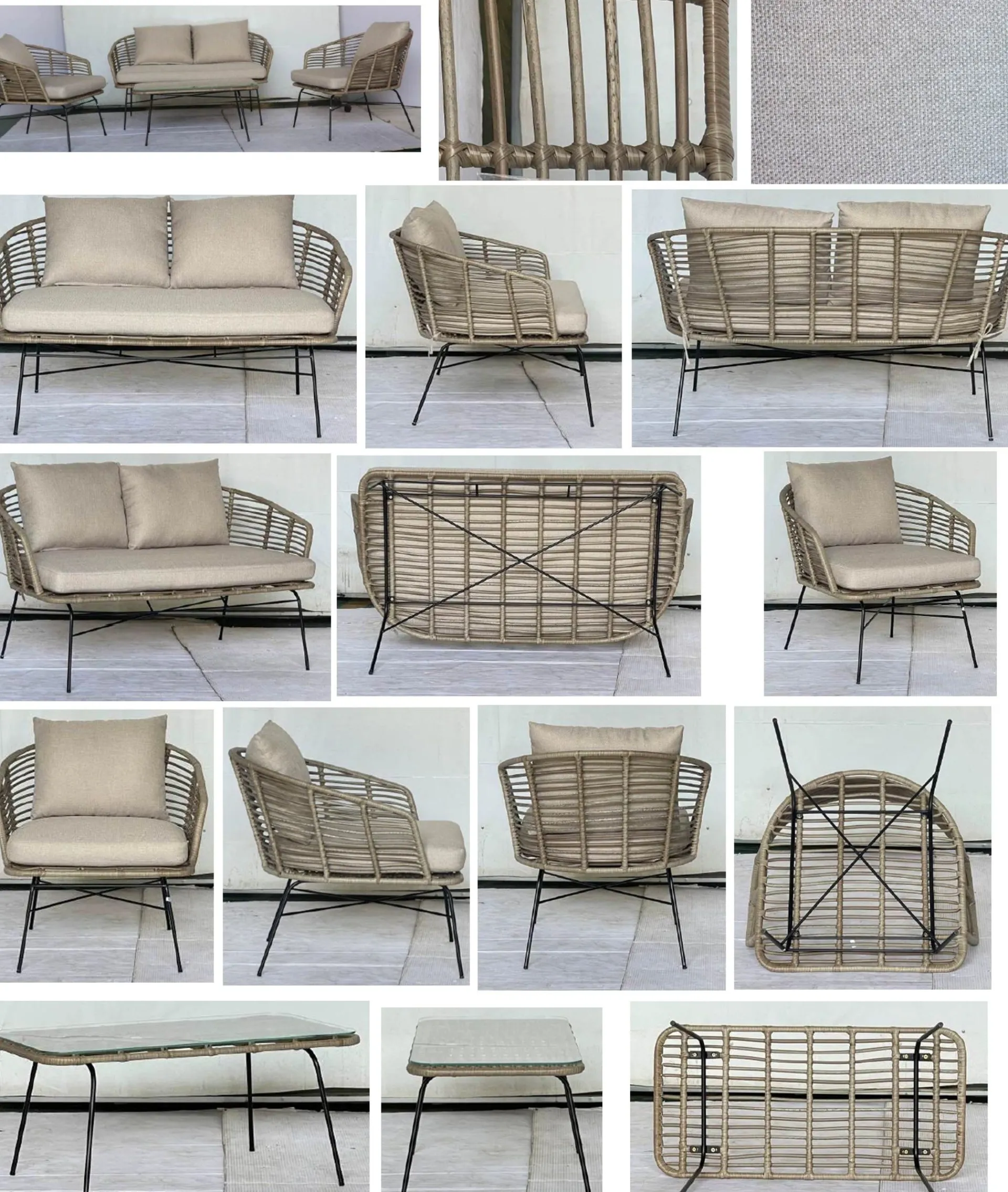 Veranda & Terrasse|Loungemøbler Salg-Torino Lounge Beige