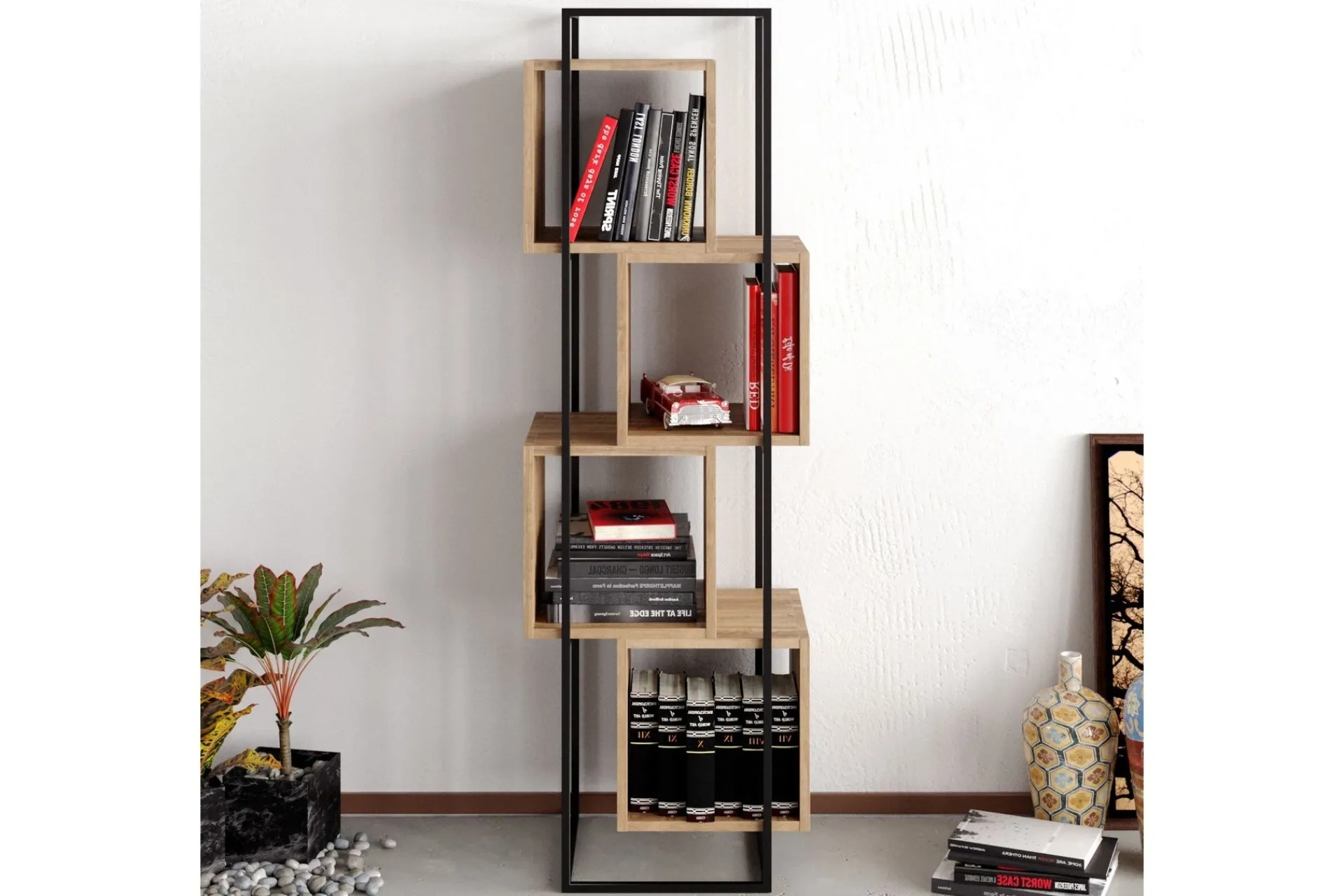 Tosches Bokhylle 52 cm