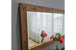 Veggspeil|Gangspeil-Trekell Dekorasjonsspeil 110 cm Valnöt
