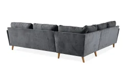 Scandi Days Hjørnesofa-Trend Lyx Hjørnesofa Vendbar Mørkegrå
