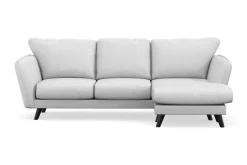 Scandi Days Trend Lyx 3-seters Høyrevendt L-formet Sjeselongsofa i Stoff