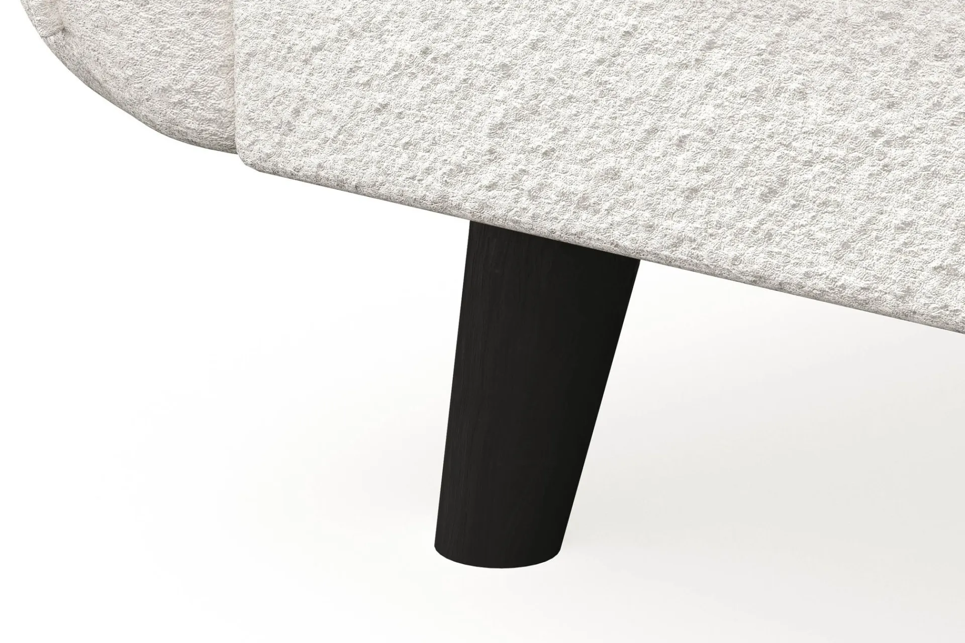 Scandi Days Trend Lyx 4-seters Høyrevendt U-formet Sofa med Divan og Sjeselong i Bouclé