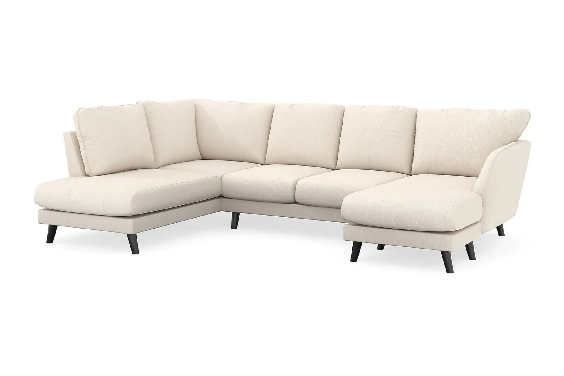 Scandi Days Trend Lyx 4-seters Høyrevendt U-formet Sofa med Divan og Sjeselong i Manchester