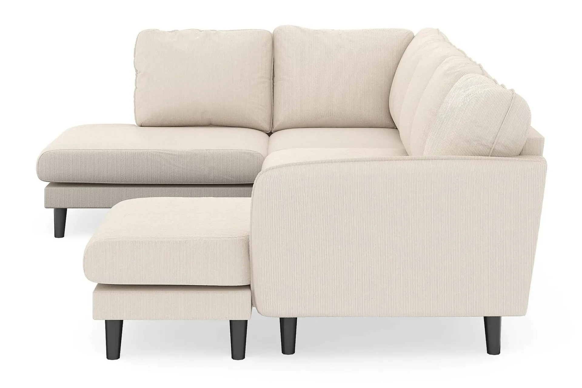 Scandi Days Trend Lyx 4-seters Høyrevendt U-formet Sofa med Divan og Sjeselong i Manchester