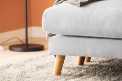 Scandi Days Trend Lyx 4-seters Høyrevendt U-formet Sofa med Divan og Sjeselong i Stoff