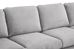 Scandi Days Trend Lyx 4-seters Høyrevendt U-formet Sofa med Divan og Sjeselong i Stoff