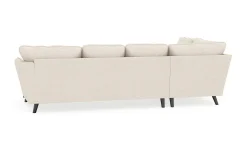 Scandi Days U-Sofa-Trend Lyx 4-seters Høyrevendt U-formet Sofa med Divan og Sjeselong i Stoff Beige
