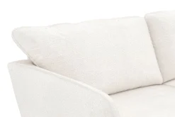 Scandi Days 2 Seter Sofa-Trend Lyx 2-seters Sofa i Bouclé Hvit