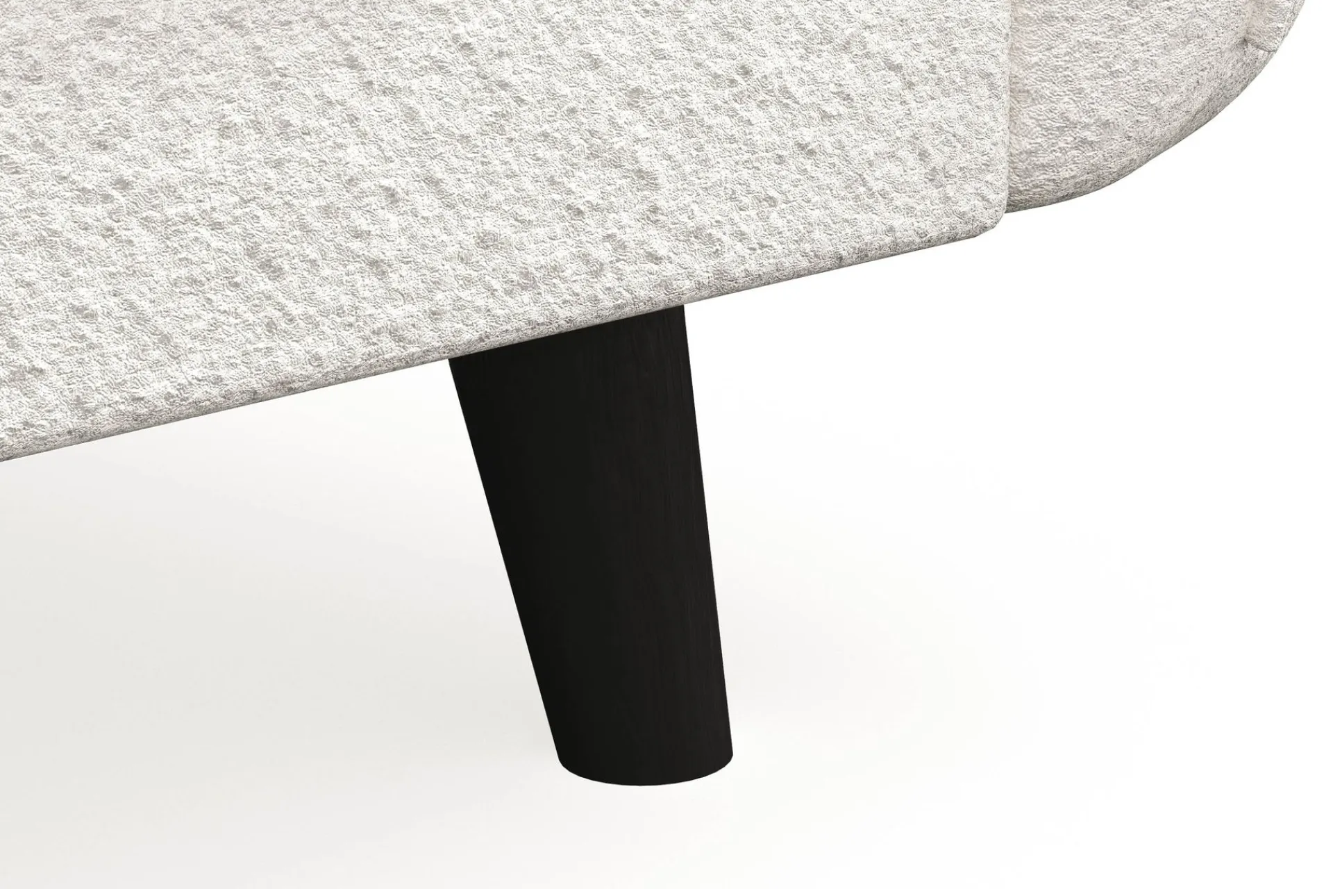 Scandi Days 2 Seter Sofa-Trend Lyx 2-seters Sofa i Bouclé Hvit
