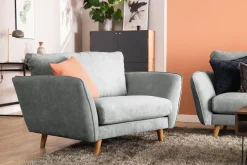 Scandi Days Trend Lyx 2-seters Stoffsofa