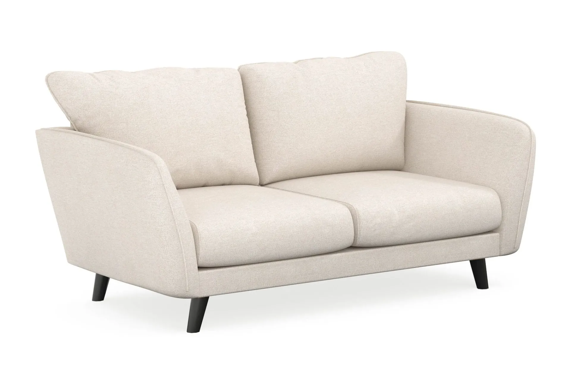 Scandi Days 2 Seter Sofa-Trend Lyx 2-seters Stoffsofa Beige