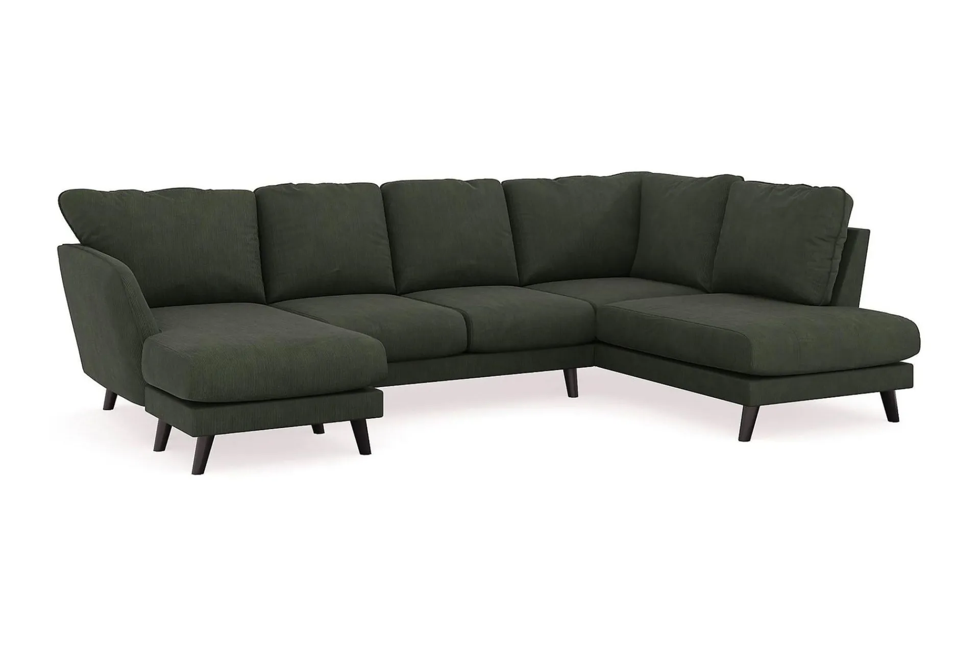 Scandi Days Trend Lyx 4-seters Venstrevendt U-formet Sofa med Divan og Sjeselong i Manchester