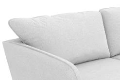 Scandi Days U-Sofa-Trend Lyx 4-seters Venstrevendt U-formet Sofa med Divan og Sjeselong i Stoff Lysegrå