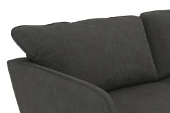 Scandi Days U-Sofa-Trend Lyx 4-seters Venstrevendt U-formet Sofa med Divan og Sjeselong i Manchester Mørkegrå