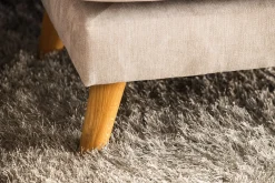 Scandi Days U-Sofa-Trend Lyx 4-seters Venstrevendt U-formet Sofa med Divan og Sjeselong i Stoff Beige
