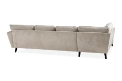Scandi Days U-Sofa-Trend Lyx 4-seters Venstrevendt U-formet Sofa med Divan og Sjeselong i Stoff Beige