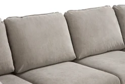 Scandi Days U-Sofa-Trend Lyx 4-seters Venstrevendt U-formet Sofa med Divan og Sjeselong i Stoff Beige