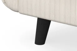 Scandi Days Sofa Med Sjeselong-Trend Lyx 4-seters Venstrevendt L-formet Sjeselongsofa i Manchester Beige
